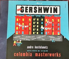 ANDRE KOSTELANETZ AND HIS ORCHESTRA MUSIC-GEORGE GERSHWIN (4) 78 Rpm record set