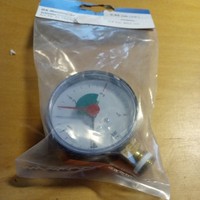 Cornat T593700 Manometer 0-4 Barselbstdichtend FüR Anschluss Von Unten 3/8 Zoll