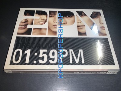 2PM 1st Album 01:59PM CD Photobook New Sealed Rare OOP The First