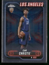 2024-25 Topps Chrome Cam Christie Rookie #151 Los Angeles Clippers RC