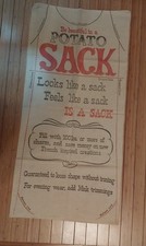 1950s Vintage Uncut Potato Sack Dress Iconic Marilyn Monroe 