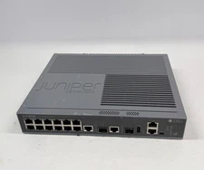 Juniper EX2200-C-12P-2G 12-Port Gigabit Ethernet PoE+ Compact Network Switch