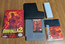 Godzilla 2: War of the Monsters (Nintendo NES, 1992) Complete In Box - CIB