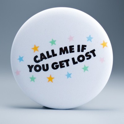 Tyler the Creator Button Pin 2.25'' | Call Me If You Get Lost pinback badge