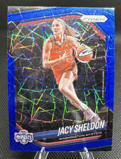 Jacy Sheldon 🏀2025 Panini Prizm WNBA - #113 Blue Velocity🏀 Washington Mystics
