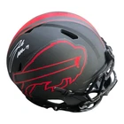 Josh Allen Autographed Full Size Eclipse Replica Helmet With Beckett COA