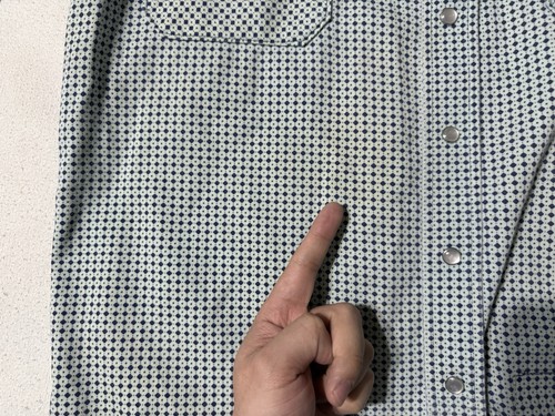 Cinch WRX FR Mens Small Pearl Snap Western Shirt Flame Resistant *Stains* - Picture 10 of 21
