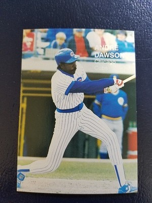 Andre Dawson The Hawk Chicago Cubs 1988 Action Superstars Series 2 #9 NM