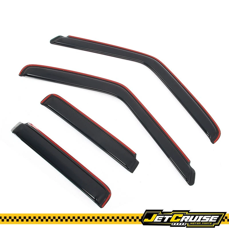 Se adapta a 95-05 GMC Jimmy Chevy Blazer 4 puertas en canal viseras de ventana protectores solares para lluvia Foto 2 de 4