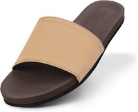 Indosole Damen Sandalen Essntls Gummi Beige/Braun EUR 39/40