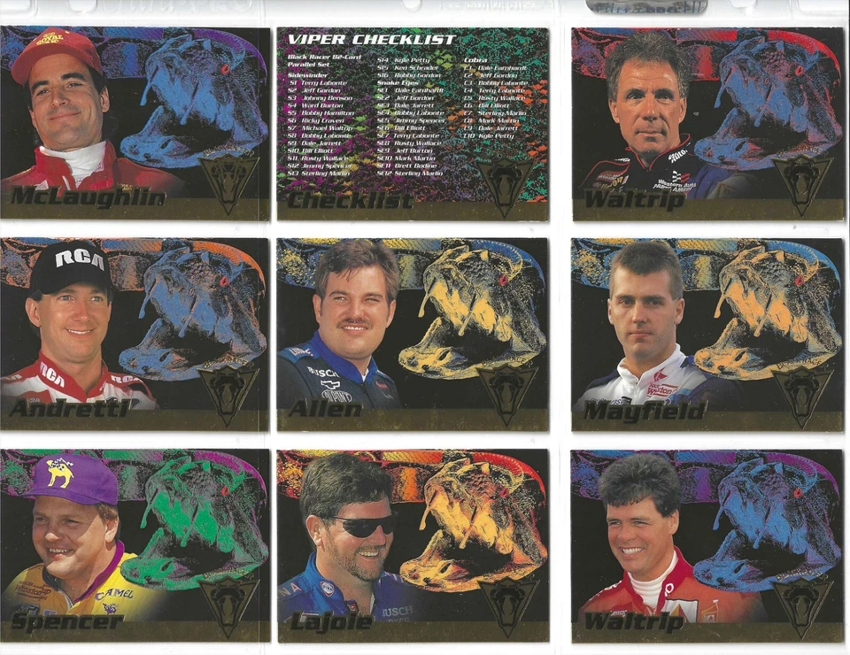 1997 Viper BLACK RACER PARALLEL--#15 Bobby Hamilton--ONE CARD ONLY! - Image 2 of 4