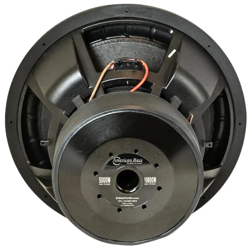 American Bass 18" VFL COMP SIGNATURE SUB 10,000W Max 1 Ohm Dual Voice Coil - Image 3 of 3