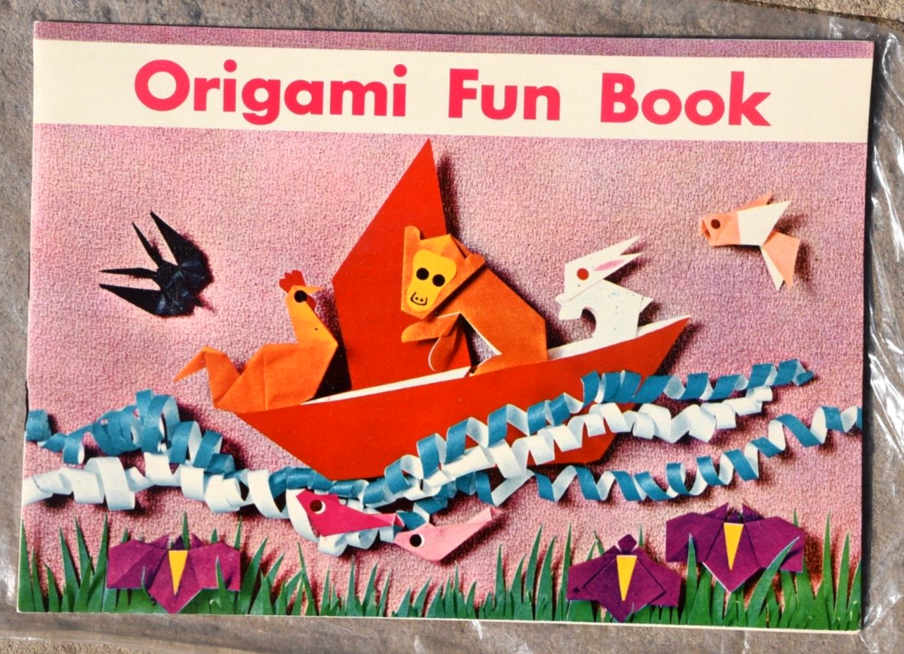 Origami Fun Book Japanese Art of Paperfolding For Kids & Family Fun