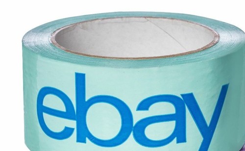 Cinta de embalaje BOPP oficial de la marca eBay - embalaje y envío - 1 rollo - Imagen 4 de 8