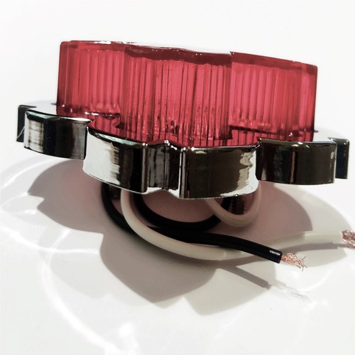 2Pcs Pink Sakura Flower Shaped Side Marker Accessory LED Light Turn Signal - Bild 5 von 9
