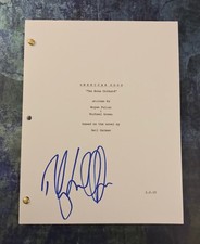 GFA Amerykańscy bogowie Cień Księżyca Ricky Whittle Signé Pełny skrypt dowód AD1