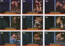 WWE INSIDER CHAMPIONS 2006 UK EXCLUSIVE (Rare Foil Insert Set of 14 Cards)TOPPS*