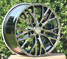 Black Chrome C7 Z06 ZO6 Corvette Stingray wheels FITS:2014-2019 C7 19X8.5/20X10"