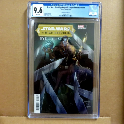 STAR WARS HIGH REPUBLIC EYE OF STORM #1 PACHECO 1:25 VAR CGC Graded 9.6 2022