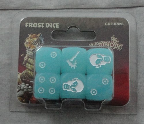 Zombicide White Death Kickstarter Frost Würfel Set von CMON COLGUF-KS26