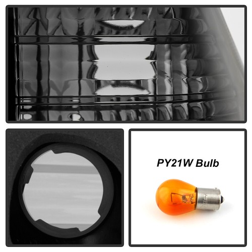 2000-2006 BMW E53 X5 Red Smoked Tail Lights Brake Lamps Left+Right Replacement - Picture 4 of 10