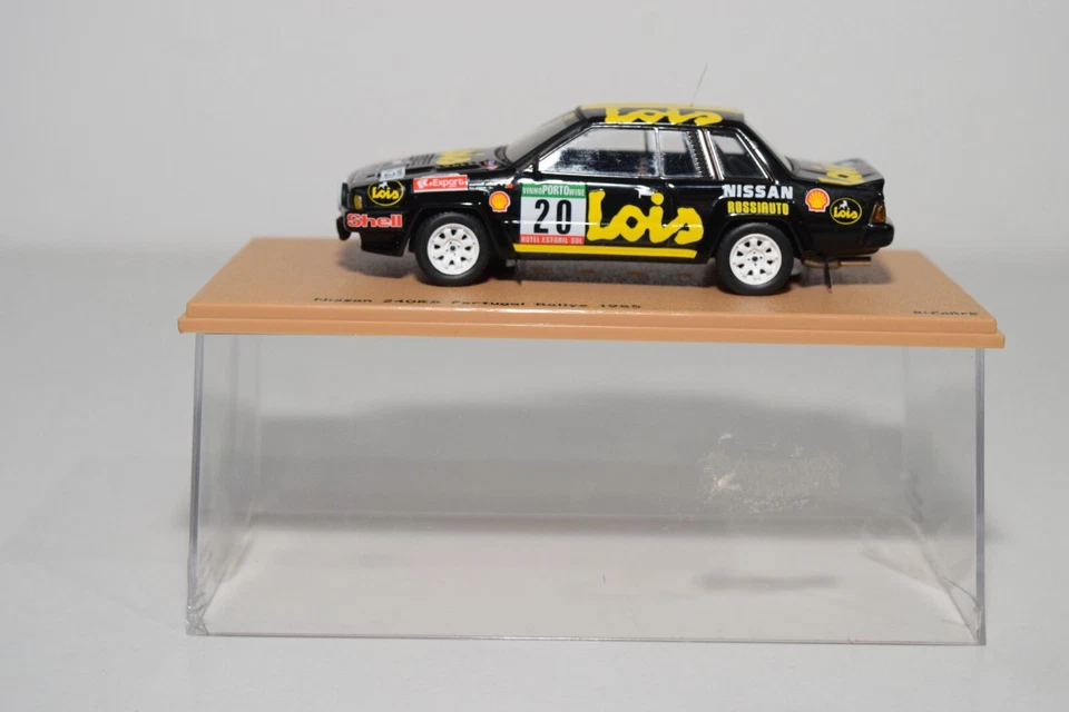 B7 1:43 BIZZARRA BZ332 NISSAN 240RS 240 RS LOIS PORTUGAL RALLYE 1985 MIB - Immagine 3 di 4