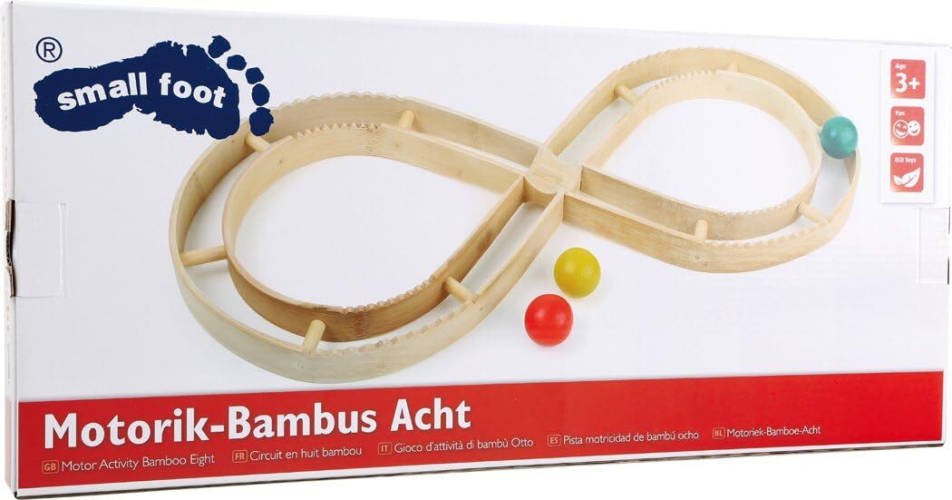 Thumbnail - Small Foot Motorikspiel Bambus Acht, Aus Holz, Balancierspiel Mit