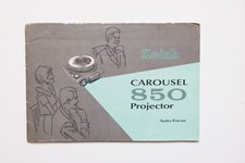 Kodak Carousel 850 Slide Projector Instruction Manual