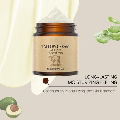 Sego di Manzo per Viso, Crema Idratante Viso Sego 60G Erba Montata Biologica Fed8 - Foto 15 di 20