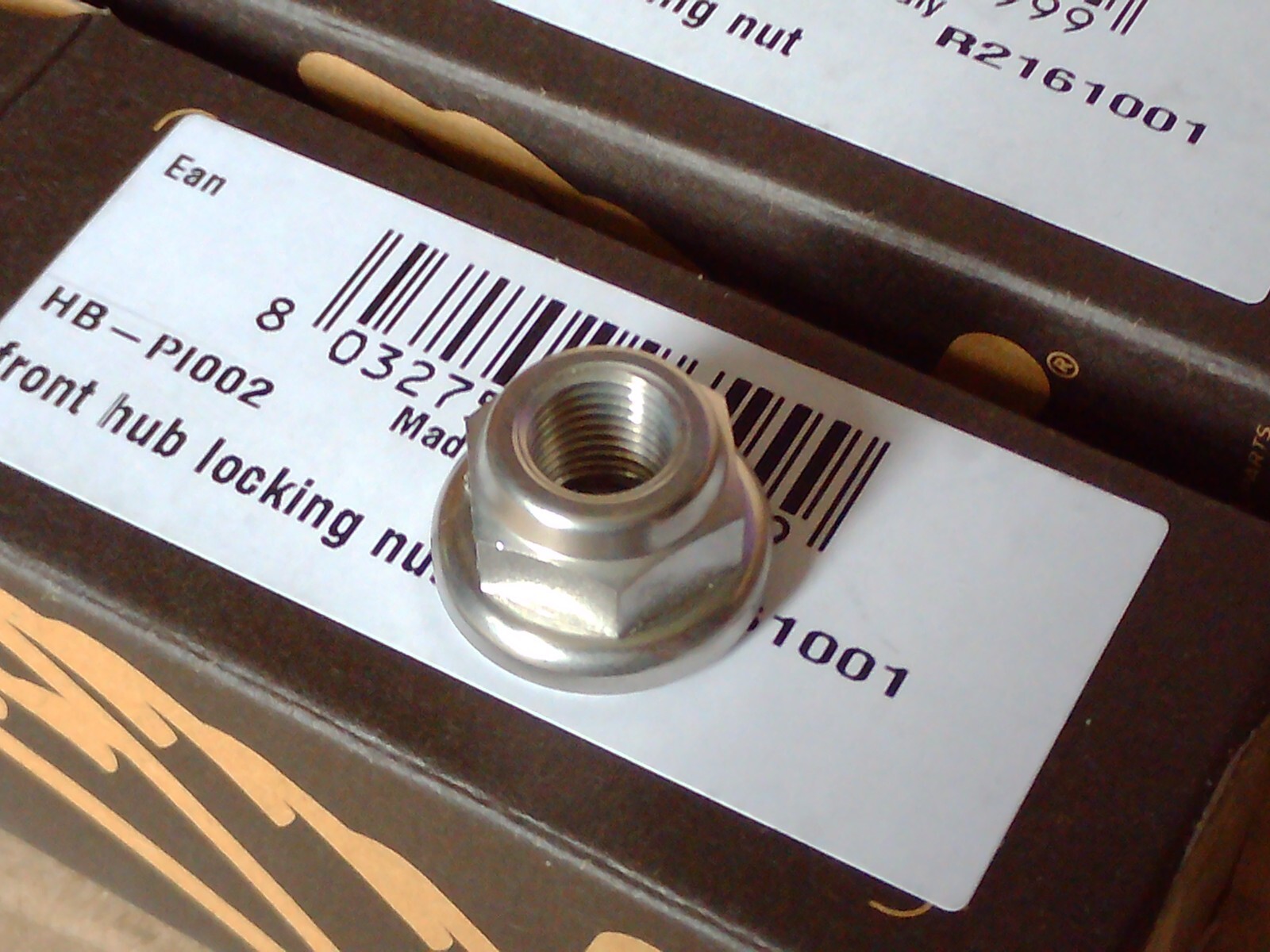 CAMPAGNOLO PISTA FRONT & REAR TRACK NUTS #PER NUT#