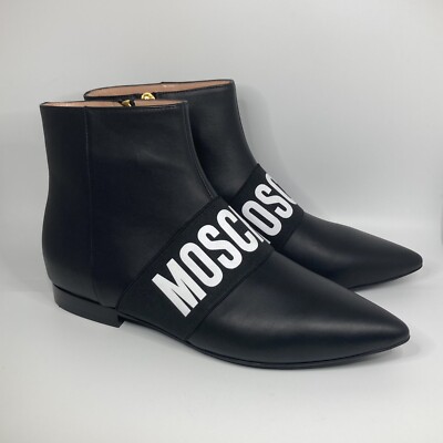 ショートブーツ・ブーティ Moschino Boot With Logo nm_4597935_100020_m