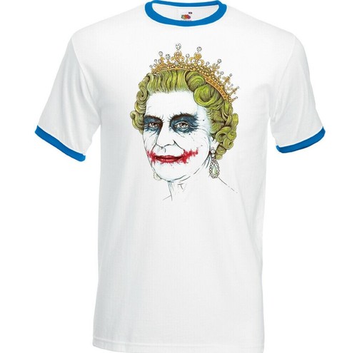 Banksy Camiseta Hombre Reina Arte Callejero el Joker Batman Grafiti Parodia Top - Imagen 11 de 22