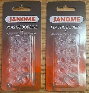 GENUINE JANOME SEWING MACHINE BOBBINS PLASTIC-SINGLE BOBBINS 3-100... - Picture 3 of 5