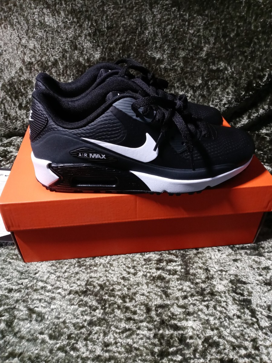 Nike Air Max 90 G Men's Black Golf Shoe Size 7 CU9978-002