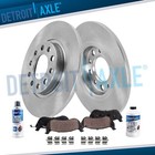 6pc Rear Rotors Ceramic Brake Pads for 2015 - 2023 Chrysler 200 Jeep Cherokee