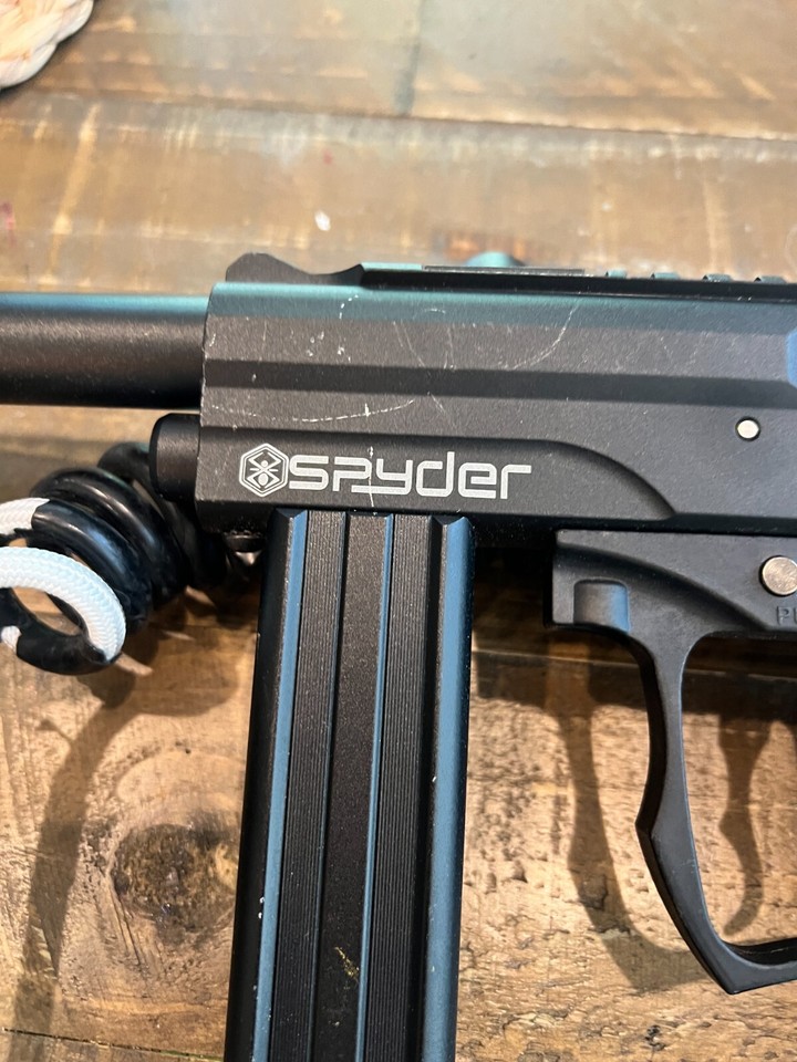 Spyder MR1 Paintball Gun with Blue Rhino C02 cartidge eBay