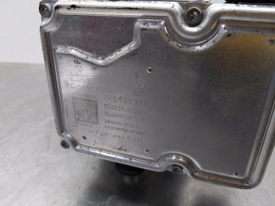 Volkswagen Touareg 2012 antibloqueo bomba de freno controlador abs 7P0907379 11 17 Foto 3 de 4
