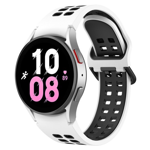 For Samsung Galaxy Watch 5 4 40 44mm Classic 42 46mm Silicone Sports Band Strap - Picture 45 of 50
