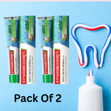 K P Namboodiri's Ayurvedic Toothpaste for complete dental care pack of 2-100 Gm