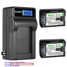 Kastar Battery LCD Wall Charger for BN-VG114 JVC Everio GZ-HM320 Everio GZ-HM330