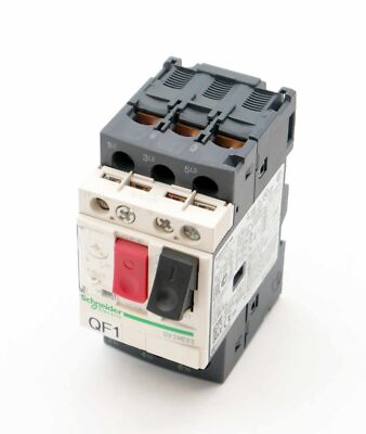 Schneider Electric GV2ME05 0,63...1A Motorschutzschalter + 3R15202B -used-