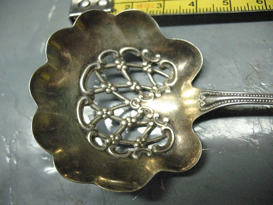 PATRÓN DE CUENTAS DE LEY WHITING BON/CUCHARA DE NUECES MANGO DE ACANTO DE 4,5"" Foto 2 de 4