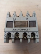 Allen Bradley Auxiliary Contact Block # 195-FA31, Series A, Used,  