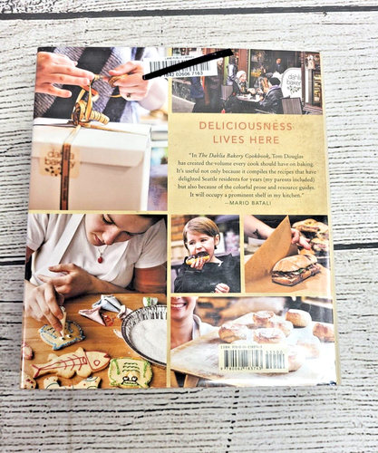 The Dahlia Bakery Cookbook: Sweetness in Seattle - Hardcover Tom Douglas - Picture 2 of 3