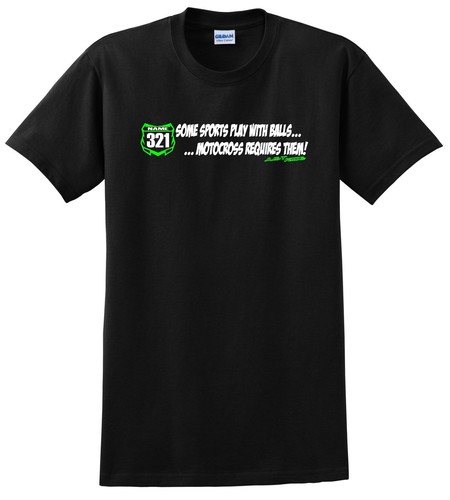 T-SHIRT MOTOCROSS BENÖTIGT BÄLLE JUST RIDE MOTO MX JUGEND ERWACHSENE PERSONALISIERT - Bild 1 von 13