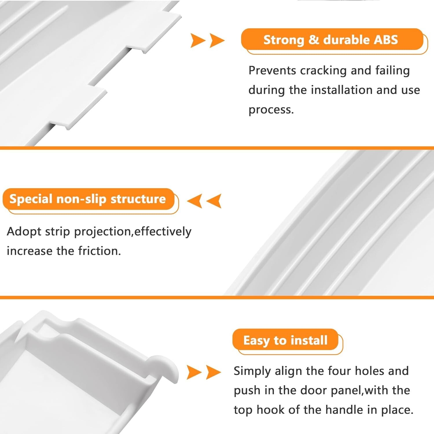 Dryer Door Handle for GE WE01X30378 White eBay