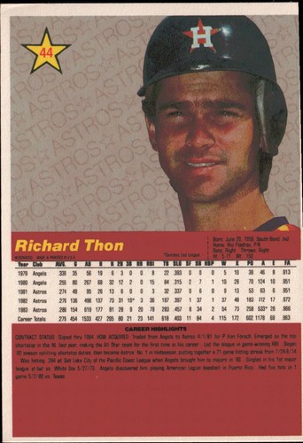 1984 Donruss Jumbo Baseball Cards (pick a card) - Picture 13 of 45