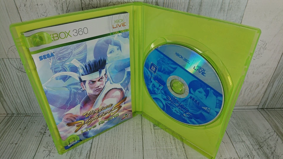 Xbox360 Virtua Fighter 5 Live Arena - Japanese Version - SEGA - USED Game - Image 2 of 4