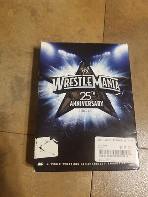スポーツ・フィットネス WRESTLEMANIA 25TH ANNIVERSARY 3 DISC SET WWE WrestleMania 25th Anniversary (3 Disc Set) DVD 651191947539| eBay