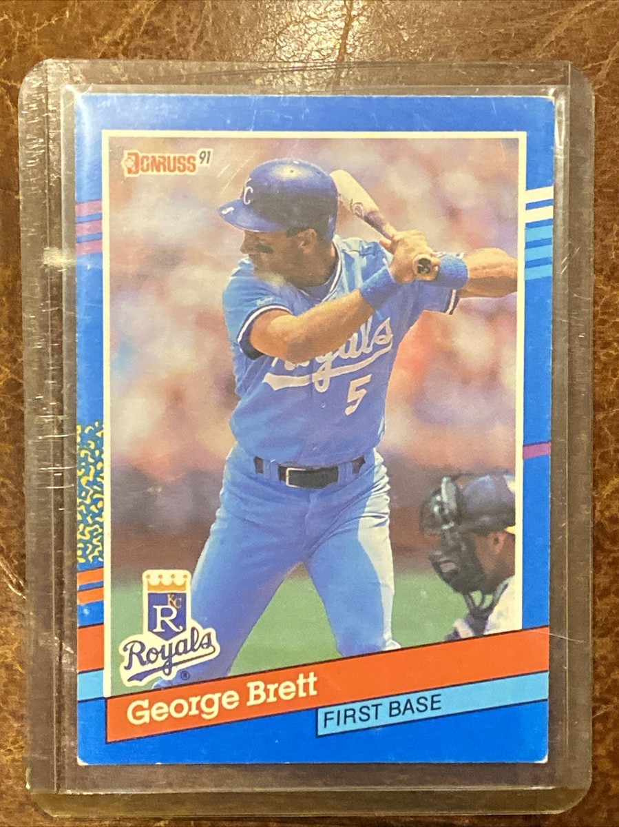 Rare Vintage George Brett Donruss 1991 #201 Baseball Card | eBay